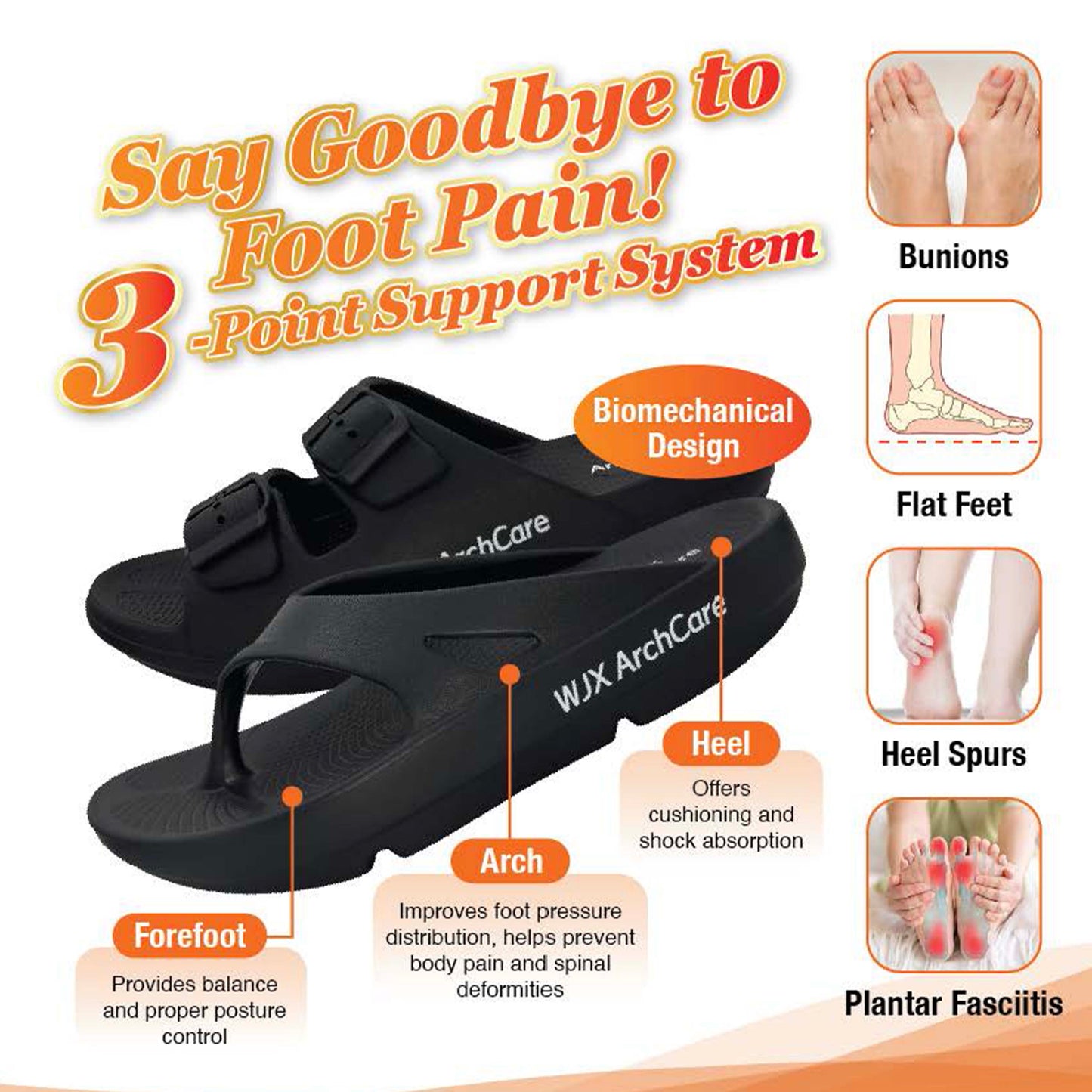 WJX ArchCare - Two-Strap