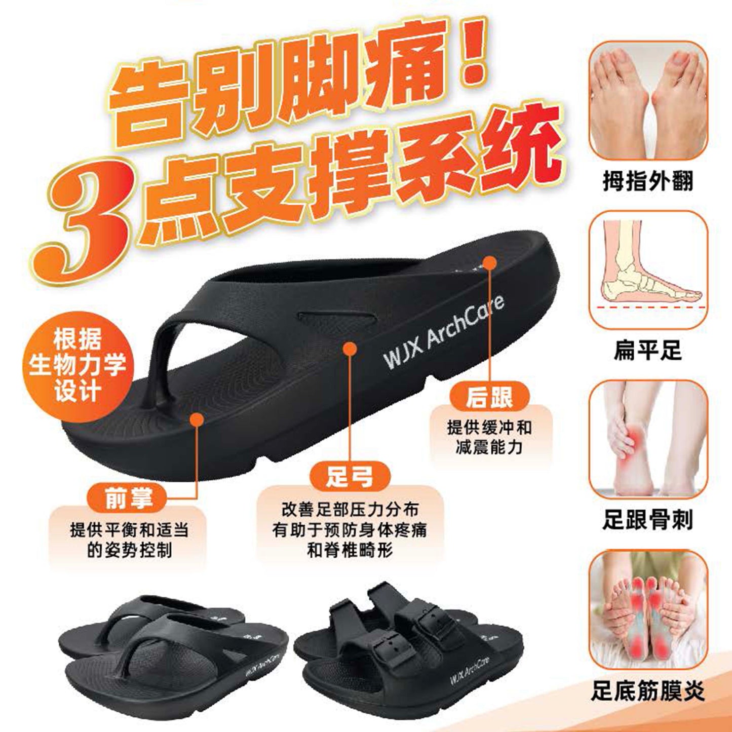 WJX ArchCare - Two-Strap