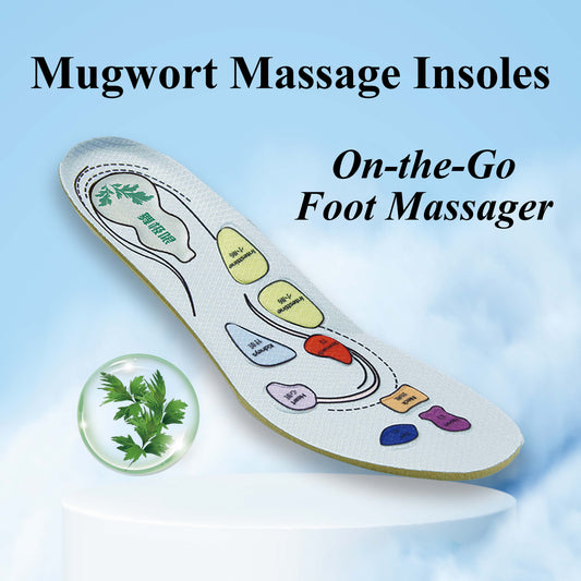 WJX Mugwort Massage Insoles